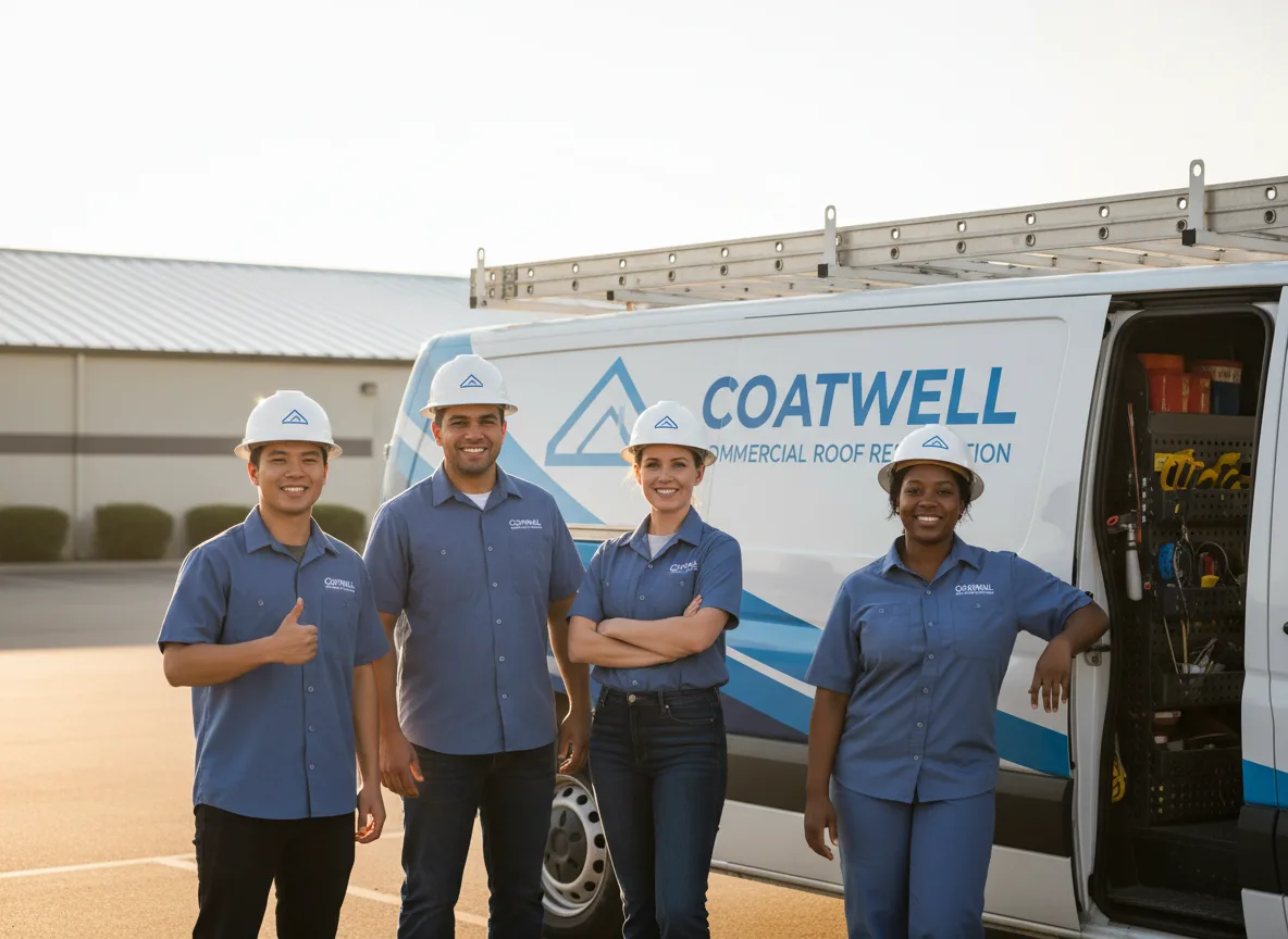 Commercial roof coating company in Lyle, MN